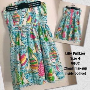 Lilly Pulitzer Sailboat Dress
